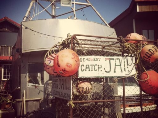 nasse in disuso a Seldovia